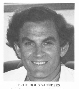 Douglas Saunders, Senior Year Book 1983, Copyright University of Sydney
